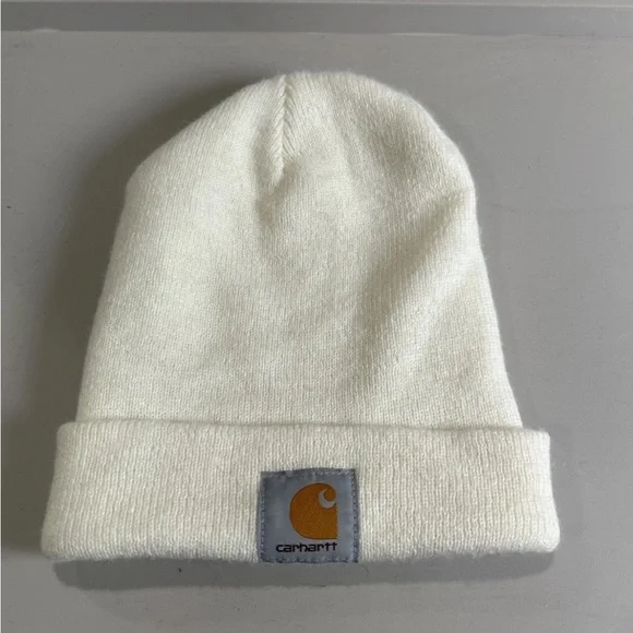 Carhartt Watch Hat Winter Cap Beanie White Durable OSFM - Picture 1 of 3